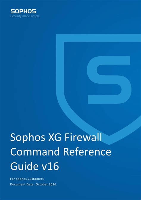 Click on the Start button > Control Panel. . Sophos xg advanced shell commands